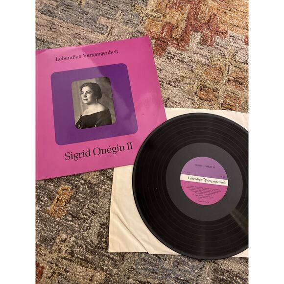 Lebendige Vergangenheit Sigrid Onegin II - LV 50 - Austria NEAR MINT - Picture 1 of 5